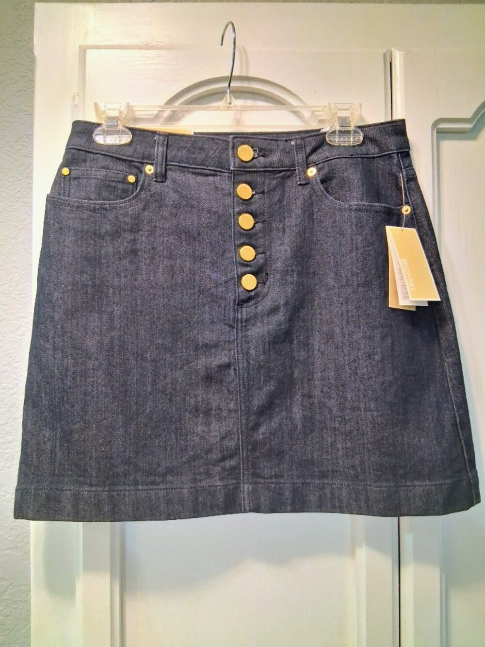 Michael Kors Denim Mini Skirt